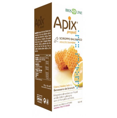 APIX PROPOLI SCIROPPO BALSAMICO SENZA CONSERVANTI 150 ML