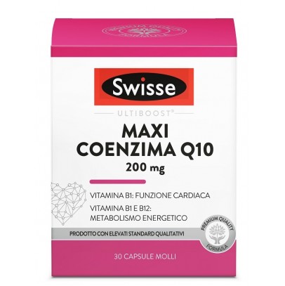 SWISSE MAXI COENZIMA Q10 200 MG 30 CAPSULE