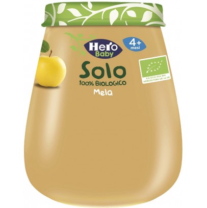 HERO SOLO OMOGENEIZZATO MELA 100% BIO 120 G