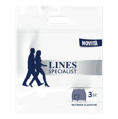 LINES SPECIALIST MUTANDA ELASTICA XXL 3 PEZZI LINES SPECIALIST MUTANDA ELASTICA XXL 3 PEZZI