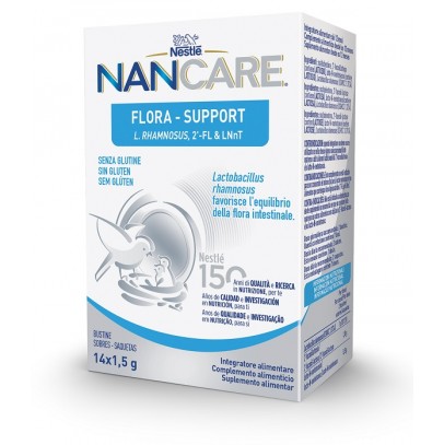 NESTLE' NANCARE FLORA SUPPORT 14 BUSTINE