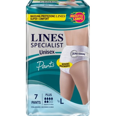 LINES SPECIALIST PANTS PLUS UNISEX L 7 PEZZI LINES SPECIALIST PANTS PLUS UNISEX L 7 PEZZI