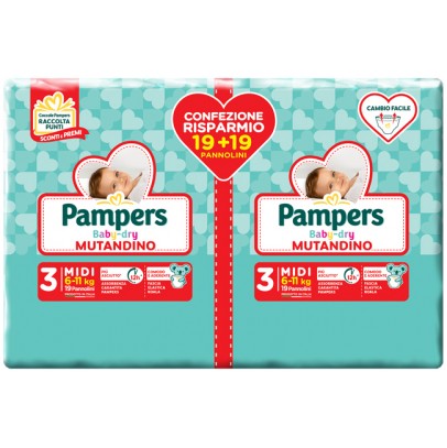 PAMPERS BD MUT MIDI 38PZ 0125<