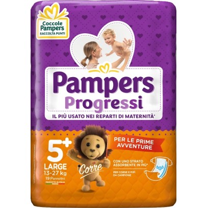 PAMPERS PROGRESSI LARG 19P 0244<