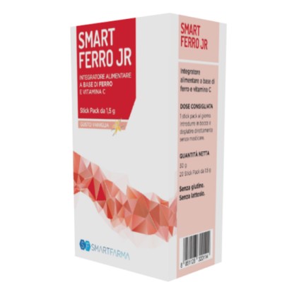 SMART FERRO JR 20 STICK PACK GUSTO VANIGLIA