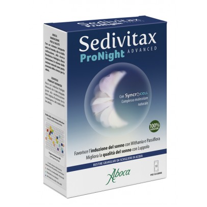 SEDIVITAX PRONIGHT ADVANCED 10 BUSTINE GRANULARE