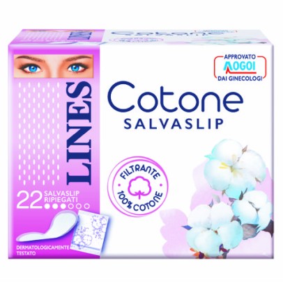 LINES COTONE PROTEGGISLIP RIP 22 PEZZI LINES COTONE PROTEGGISLIP RIP 22 PEZZI