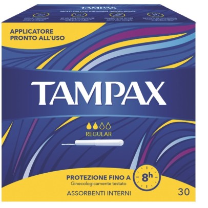 TAMPAX BLUE BOX REGUL 30PZ 8991 TAMPAX BLUE BOX REGUL 30PZ 8991