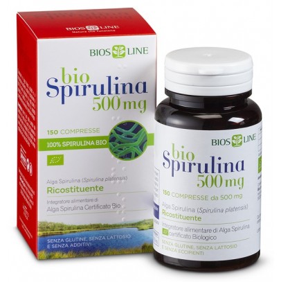 BIOSPIRULINA 500 NEW 150CPR BIOS