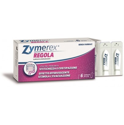 ZYMEREX REGOLA SUPPOSTE 6 PEZZI