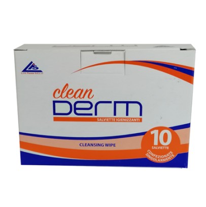 CLEAN DERM SALVIETTE IGIEN 10PZ CLEAN DERM SALVIETTE IGIEN 10PZ