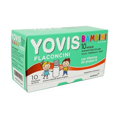 YOVIS BAMBINI FRAGOLA 10 FLACONCINI X 10 ML