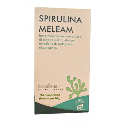 SPIRULINA MELEAM 120CPR