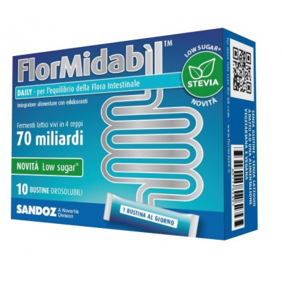 FLORMIDABIL DAILY 10 BUSTINE CON STEVIA