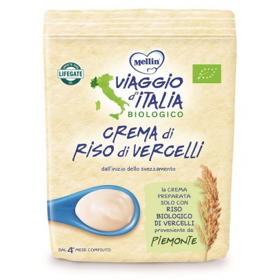 MELLIN VIAGGIO ITALIA CREMA RISO VERCELLI 200 G