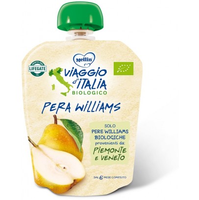 MELLIN VIAGGIO ITALIA POUCH BIO PERA GOLDEN 90 G