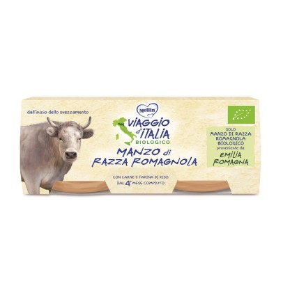 VIAGGIO ITALIA OMOGENEIZZATO MANZO 2 X 80 G