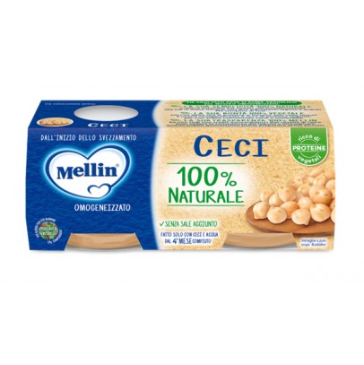 MELLIN OMOGENEIZZATO CECI 2 X 80 G