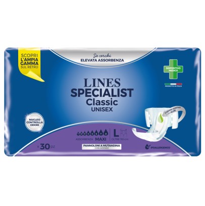 LINES CLAS PANN MAXI L 30PZ 0345 LINES CLAS PANN MAXI L 30PZ 0345