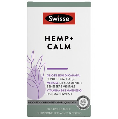 SWISSE HEMP+ CALM 60 CAPSULE