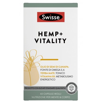 SWISSE HEMP+ VITALITY 60 CAPSULE