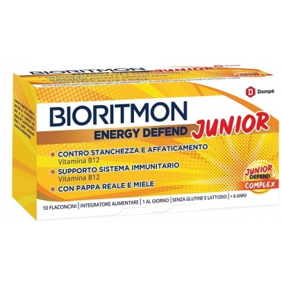 BIORITMON ENERGY DEFEND JUNIOR 10 FLACONCINI 10 ML