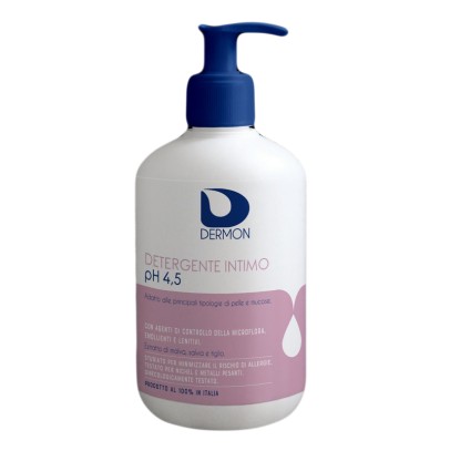 DERMON DETERGENTE INTIMO USO FREQUENTE PH 4,5 500 ML DERMON DETERGENTE INTIMO USO FREQUENTE PH 4,5 500 ML