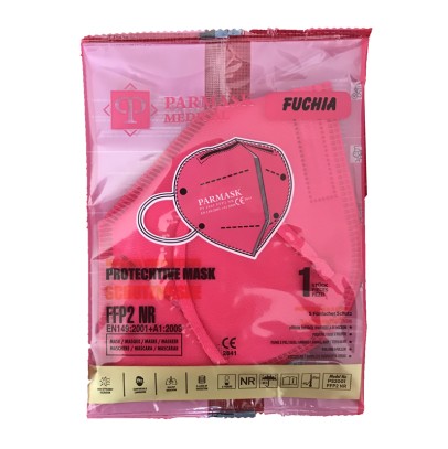 MASCHERINA FFP2 PS2001 FUCSIA 1 PEZZO MASCHERINA FFP2 PS2001 FUCSIA 1 PEZZO