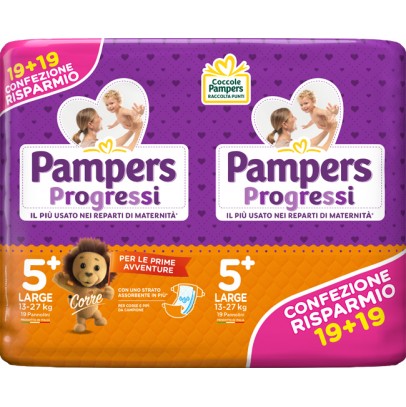 PAMPERS PROGRESSI LARG 38P 0245<