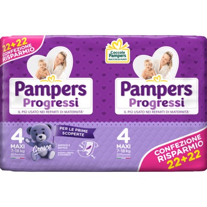 PAMPERS PROGRESSI MAXI 44P 0241