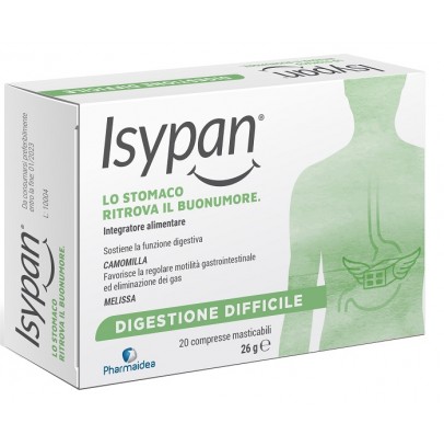 ISYPAN DIGESTIONE DIFFICILE 20 COMPRESSE MASTICABILI