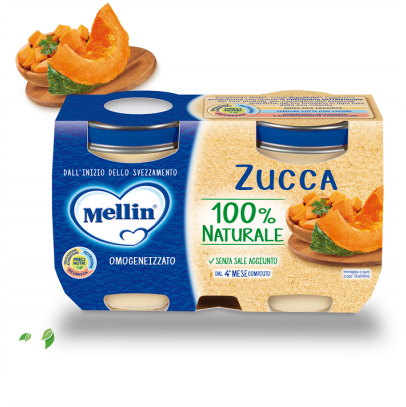 OMOGENEIZZATO ZUCCA 2 X 125 G