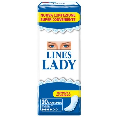 LINES LADY ANATOMICO 10PZ LINES LADY ANATOMICO 10PZ
