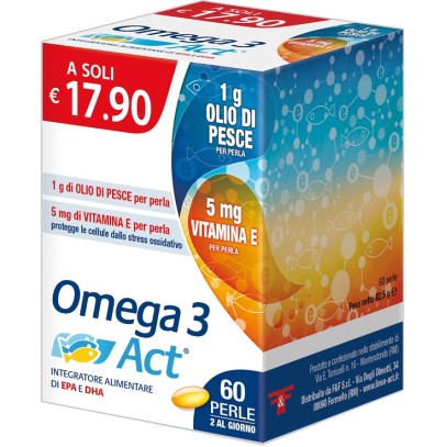OMEGA 3 ACT 60PERLE 1G OMEGA 3 ACT 60PERLE 1G