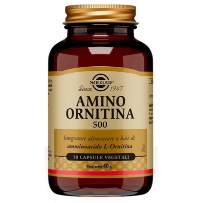 AMINO ORNITINA 500 50CPS VEG SOL