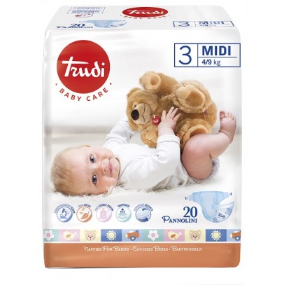 TRUDI PANNOLINI MIDI 4/9KG 721