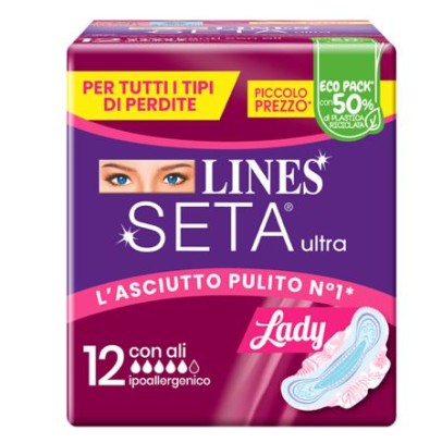 LINES SETA ULTRA LADY ALI 12PZ LINES SETA ULTRA LADY ALI 12PZ