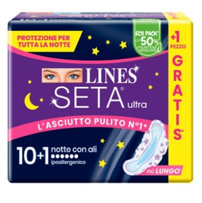 LINES SETA ULTRA NOTTE CP 10+1 LINES SETA ULTRA NOTTE CP 10+1
