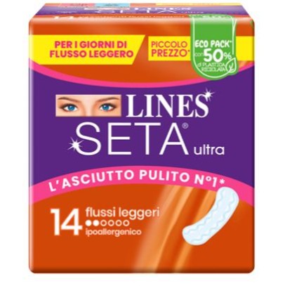 LINES SETA ULTRA LEGGERO 14PZ LINES SETA ULTRA LEGGERO 14PZ