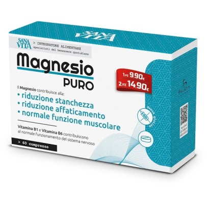 SANAVITA MAGNESIO PURO 60CPR SANAVITA MAGNESIO PURO 60CPR