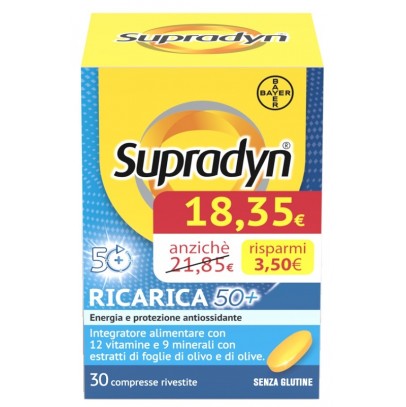 SUPRADYN RICARICA 50+ 30 COMPRESSE RIVESTITE PROMO