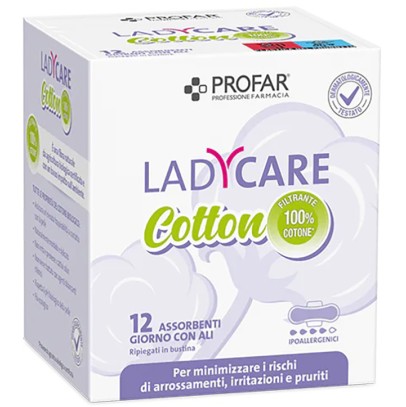 PROFAR LADY CARE ASSORBENTI BIO IPOALLERGENICI GIORNO CON ALI 12 PEZZI PROFAR LADY CARE ASSORBENTI BIO IPOALLERGENICI GIORNO CON ALI 12 PEZZI