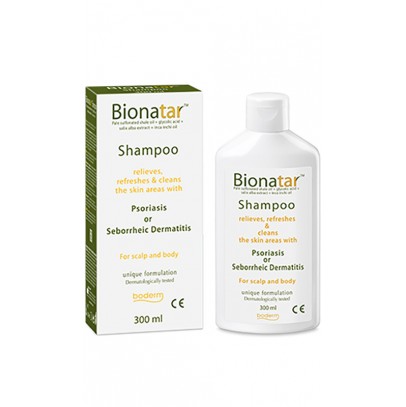 BIONATAR SHAMPOO INDICATO IN PRESENZA DI SINTOMI DI PSORIASIE DERMATITE SEBORROICA 200 ML