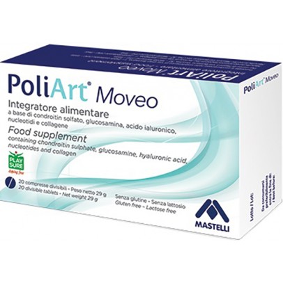 POLIART MOVEO 20 COMPRESSE DIVISIBILI NON RIVESTITE