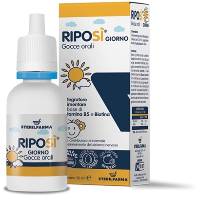 RIPOSI' GIORNO GOCCE ORALI 30 ML RIPOSI' GIORNO GOCCE ORALI 30 ML