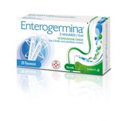 ENTEROGERMINA*orale sosp 20 flaconcini 2 mld 5 ml