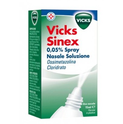 VICKS SINEX*spray nasale 15 ml 0,05%
