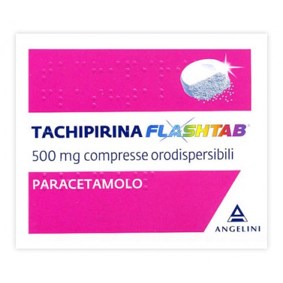 TACHIPIRINA FLASHTAB*16 cpr orodispers 500 mg