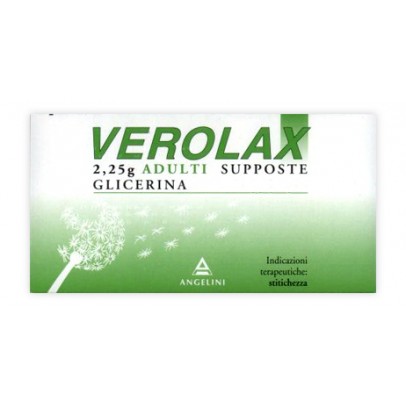 VEROLAX*AD 18 supp 2,25 g