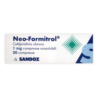 NEOFORMITROL*20 cpr orosolub 1 mg